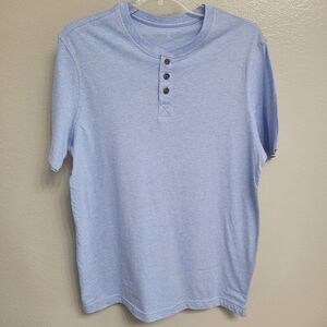 CLUB ROOM Men's Solid Henley T-Shirt Size Small